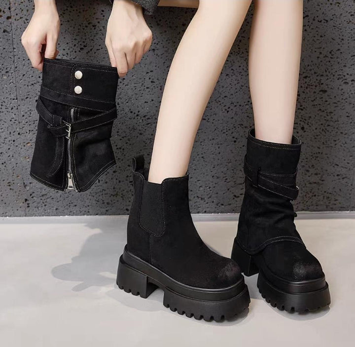 Hidden Heel Boots 4.5-inch
