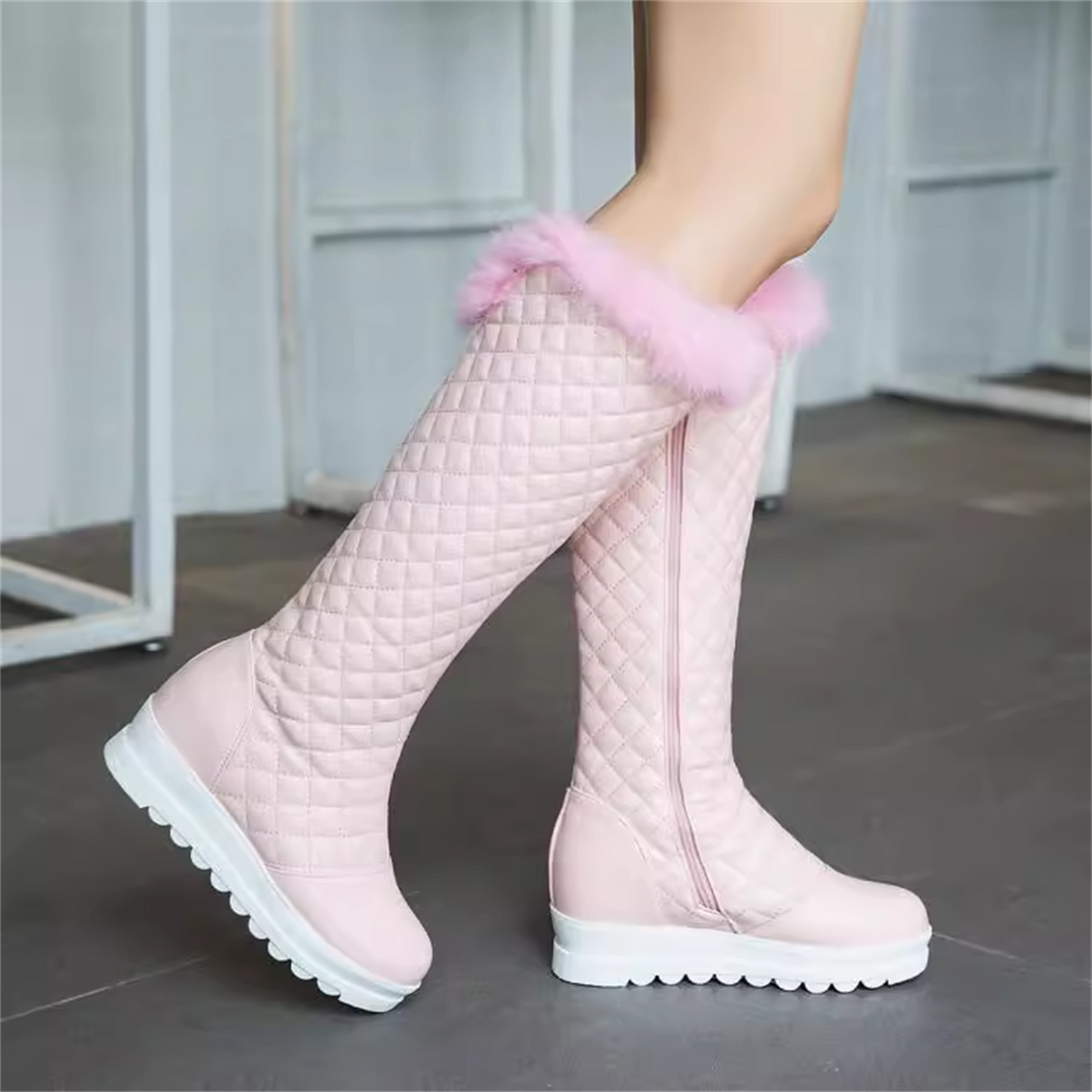 Hidden Heel Tall Boots