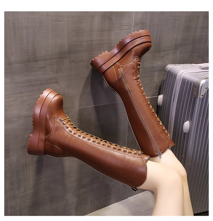 Hidden Heel Tall Boots