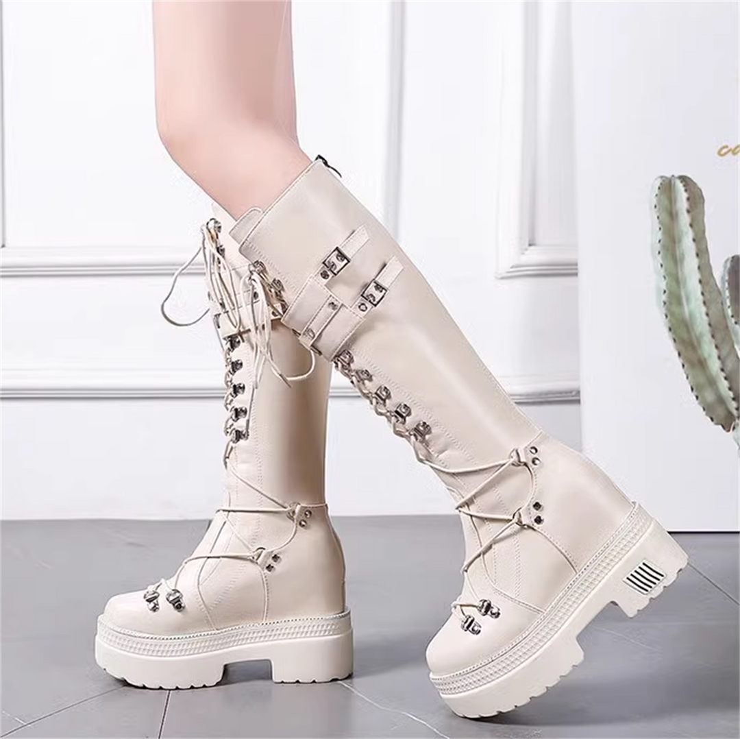 Hidden Heel Tall Boots