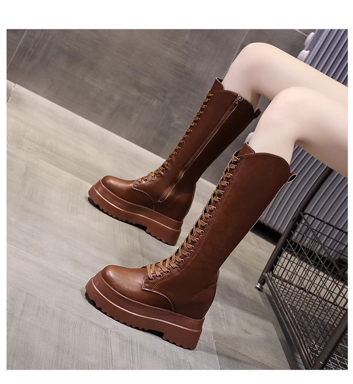 Hidden Heel Tall Boots