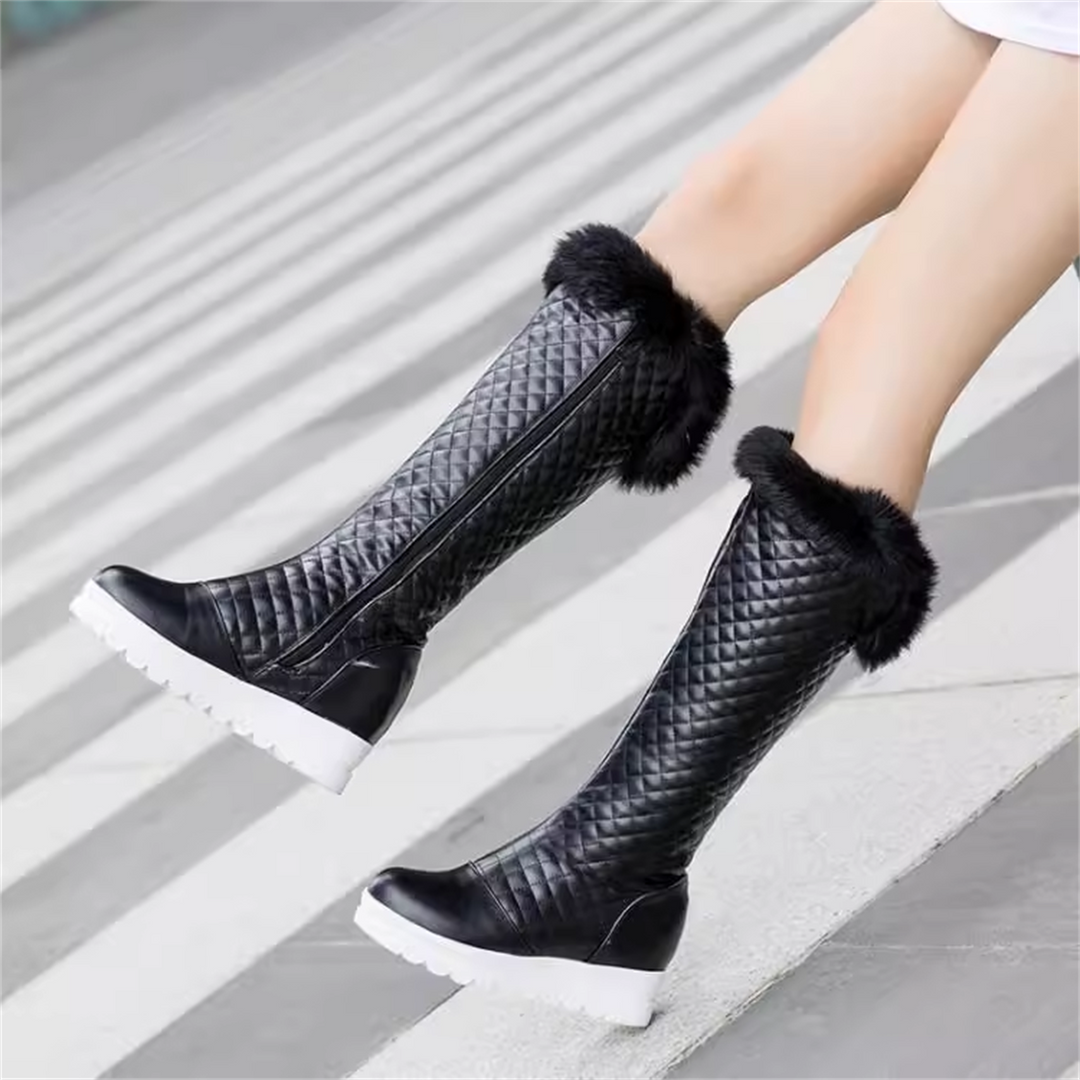 Hidden Heel Tall Boots