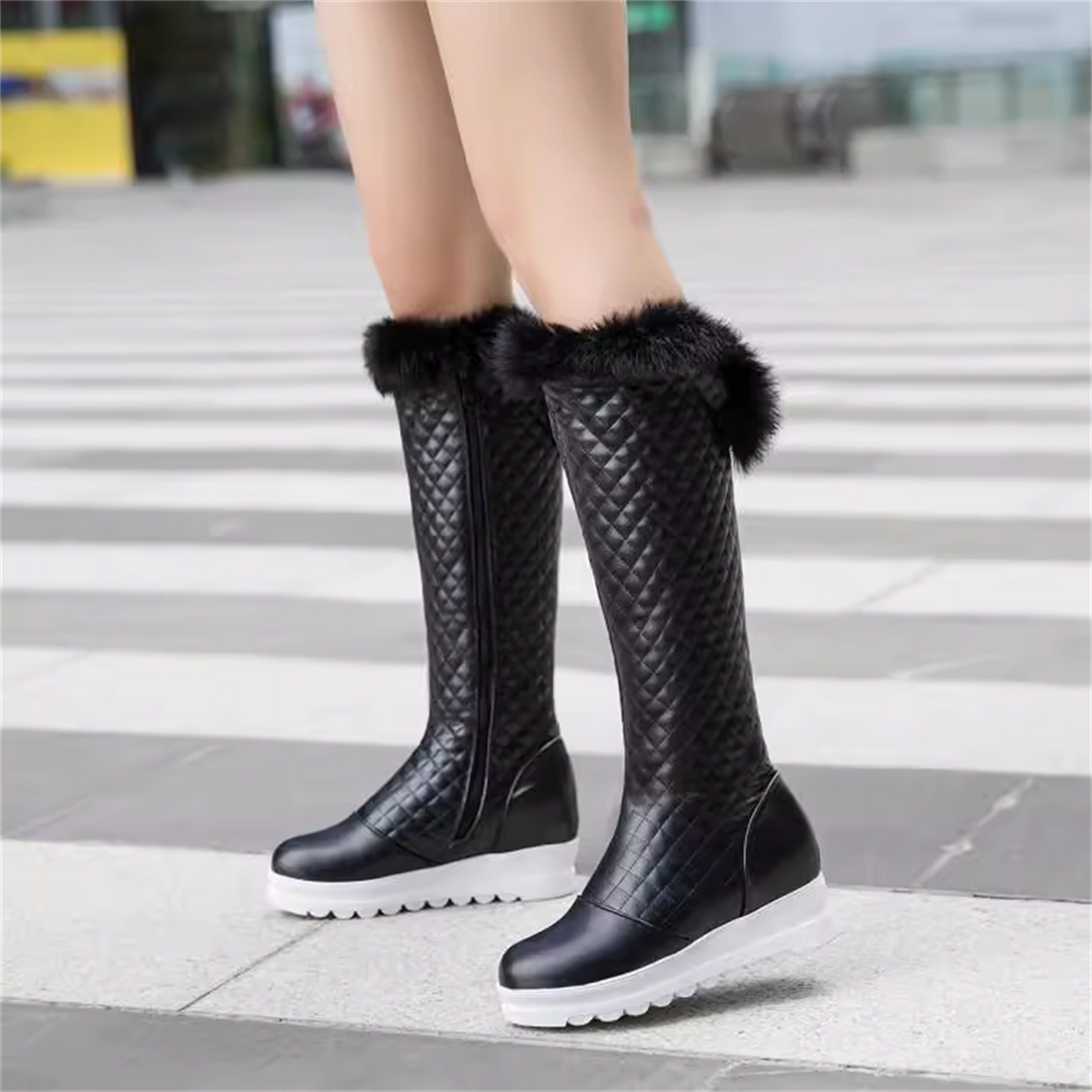 Hidden Heel Tall Boots
