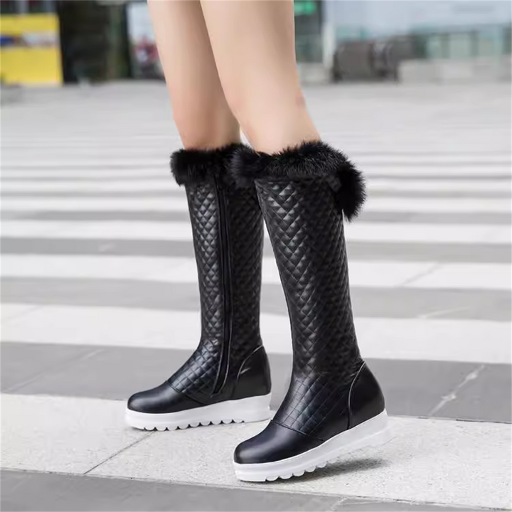 Hidden Heel Tall Boots
