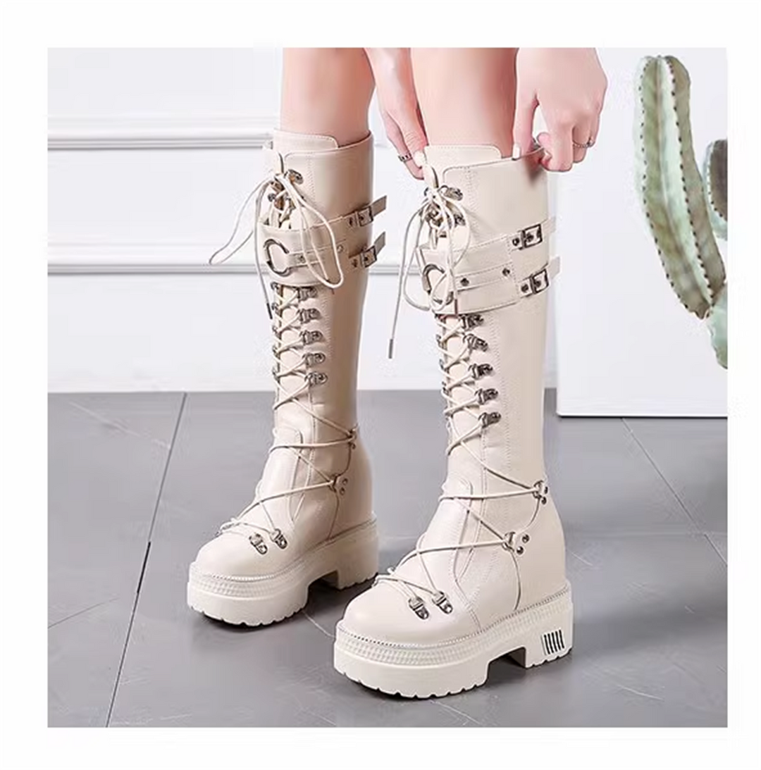 Hidden Heel Tall Boots