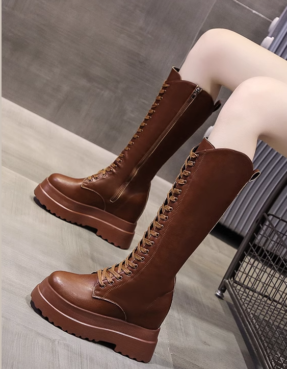 Hidden Heel Tall Boots
