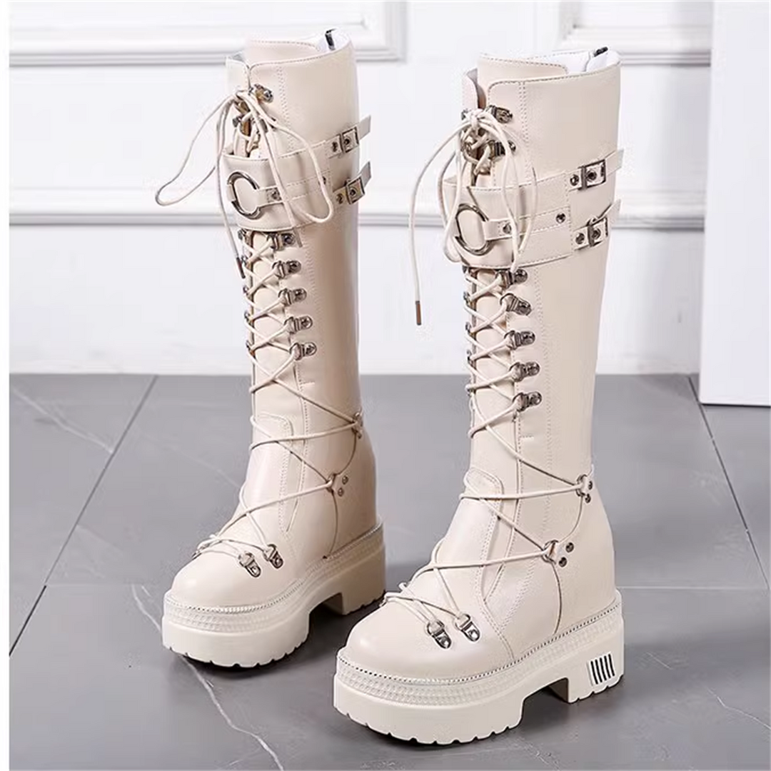 Hidden Heel Tall Boots
