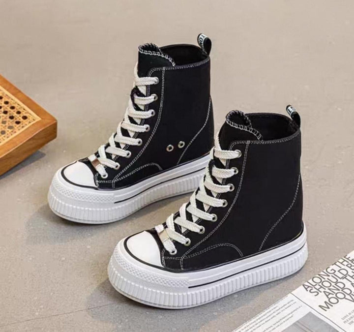 Hidden Heel Converse Boots