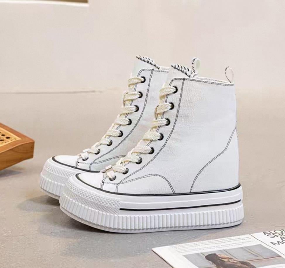 Hidden Heel Converse Boots