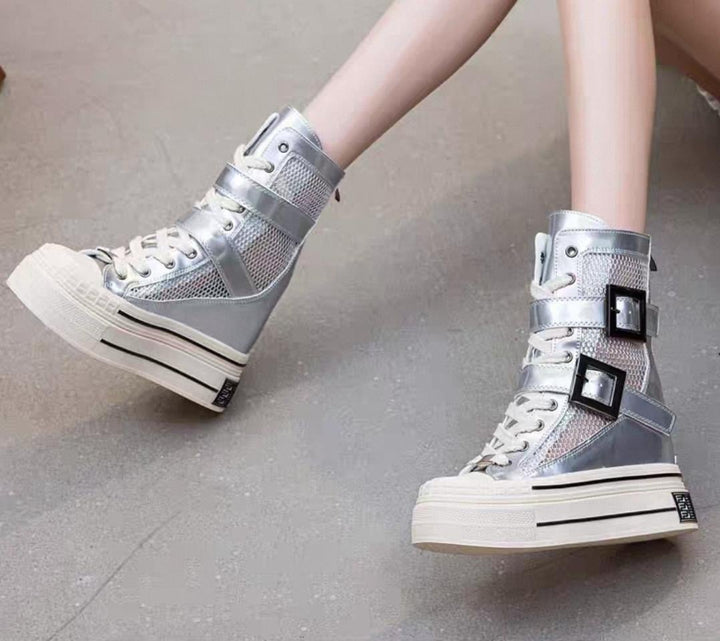 Hidden Heel Converse Boots