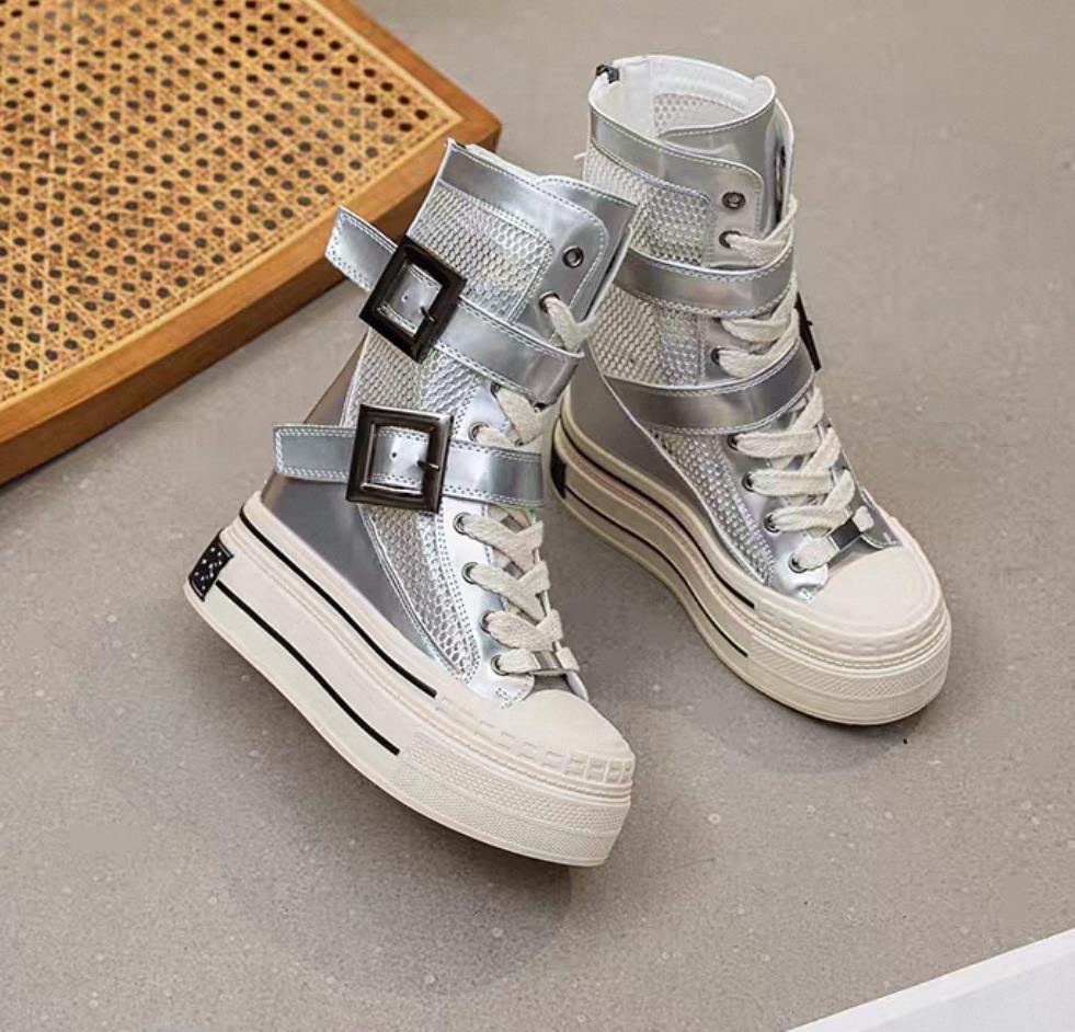 Hidden Heel Converse Boots
