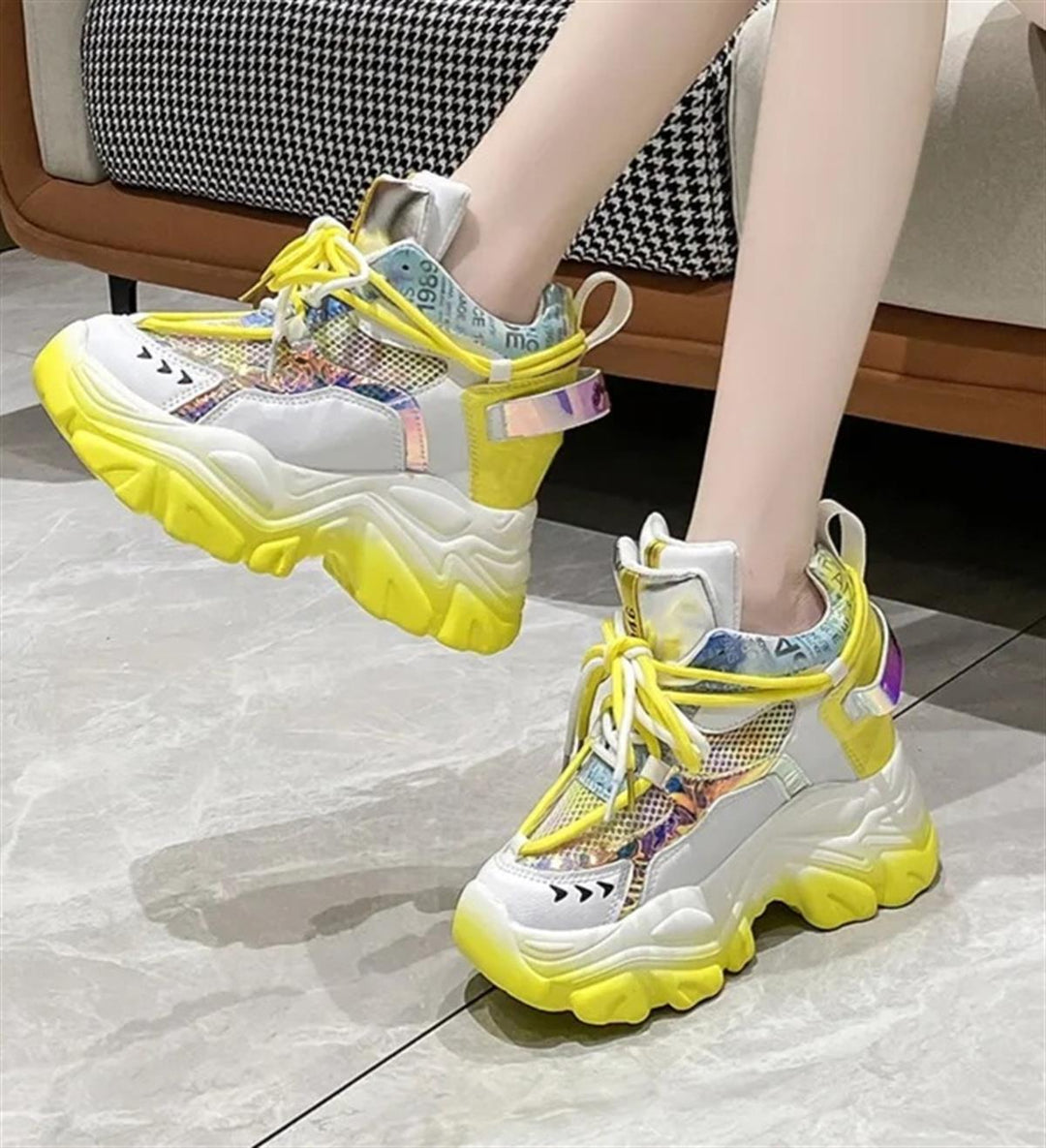 Hidden Heel Sneakers 4.0-inch
