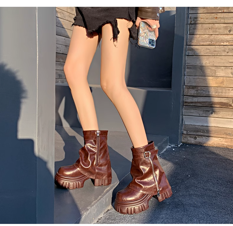 Thick Heel Boots