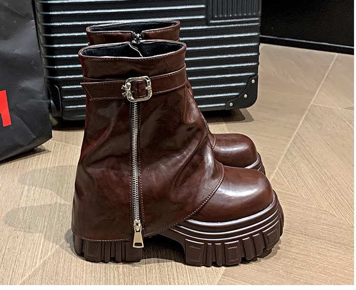 Thick Heel Boots
