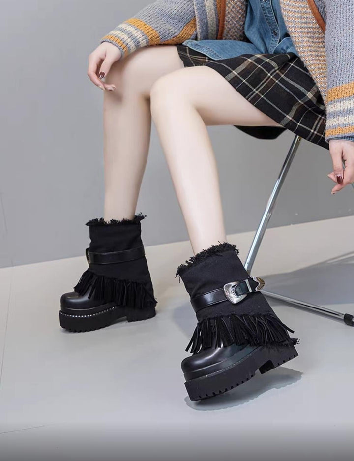 Hidden Heel Boots