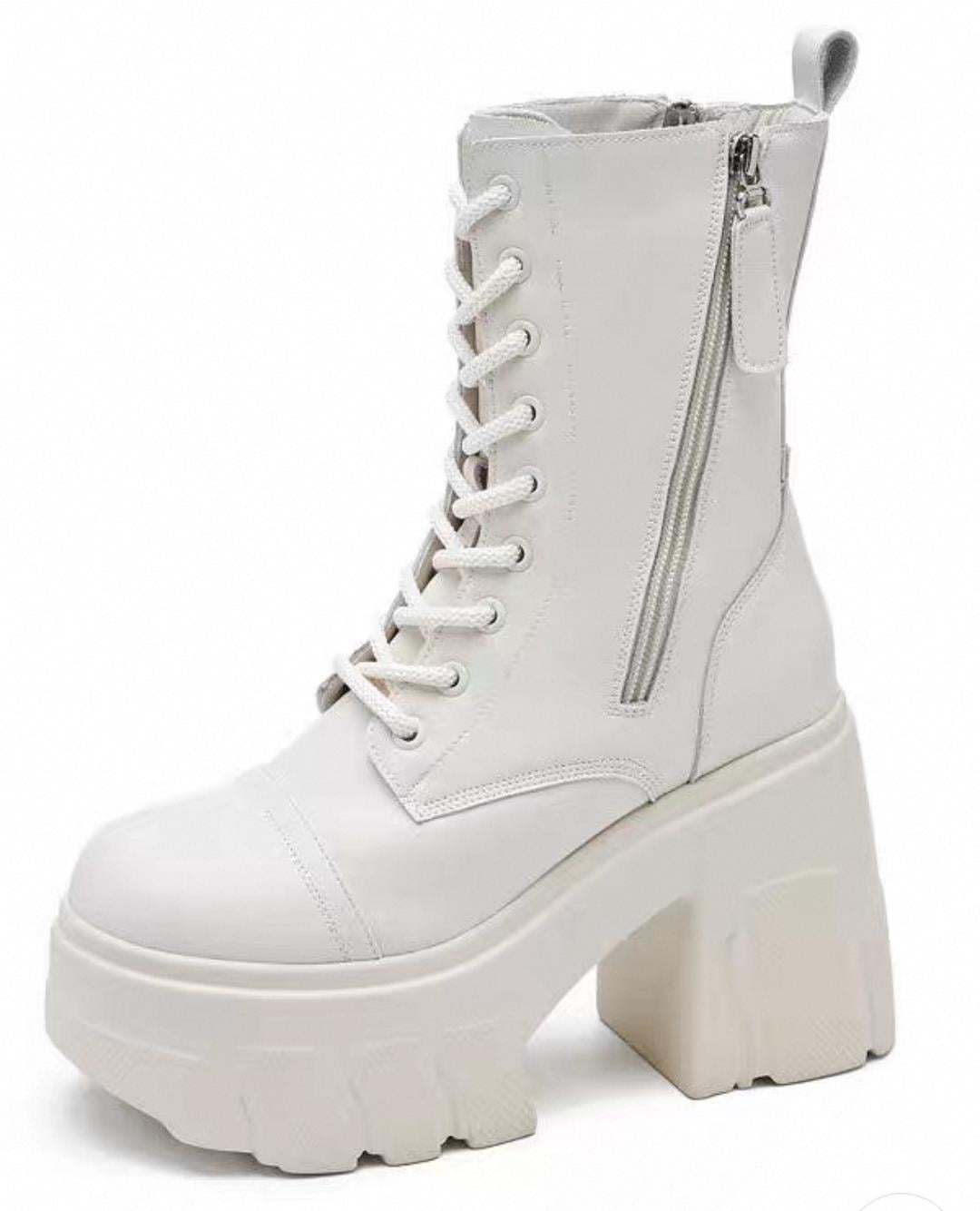 Platform Heel Boots