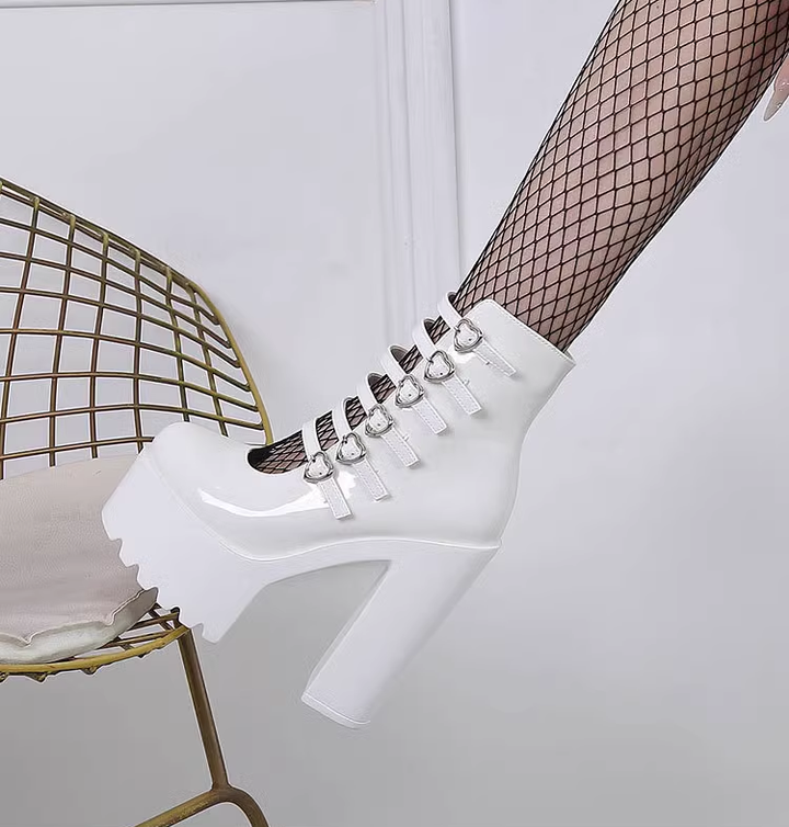 Platform Heeled Shoes