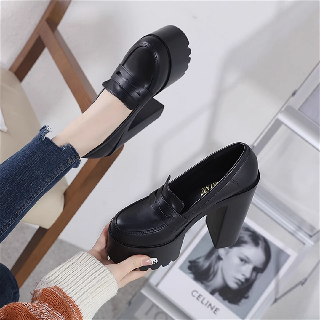 Platform Heeled Shoes