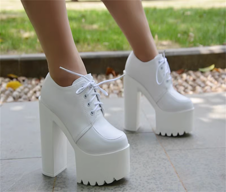Platform Heeled Shoes