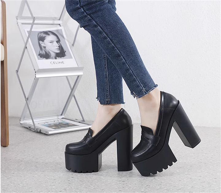 Platform Heeled Shoes
