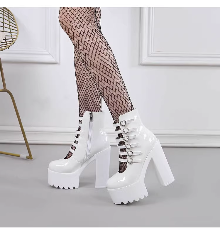 Platform Heeled Shoes