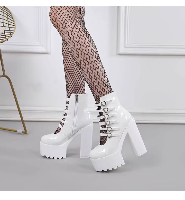 Platform Heeled Shoes