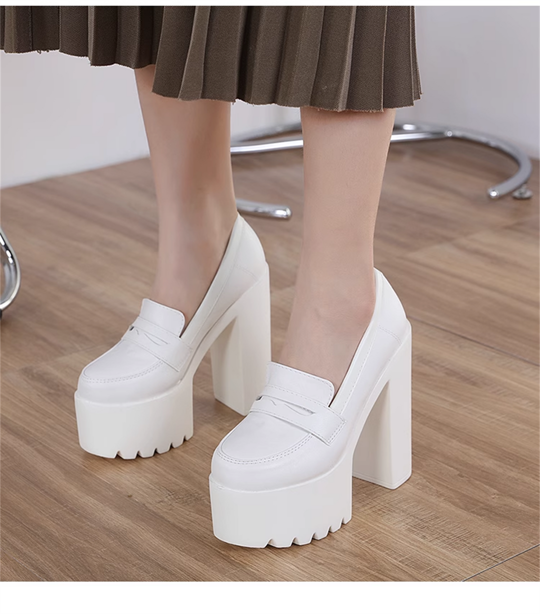 Platform Heeled Shoes