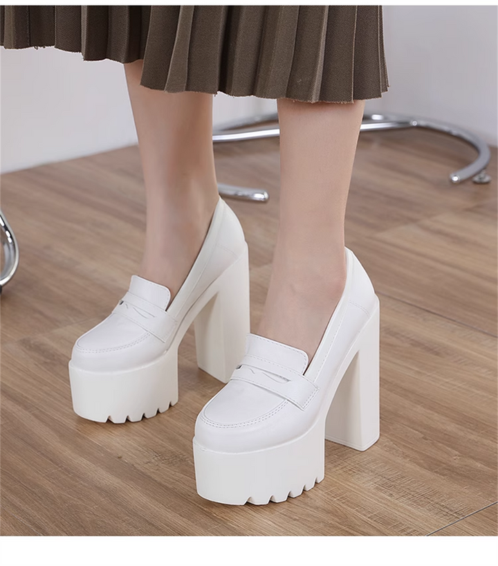 Platform Heeled Shoes