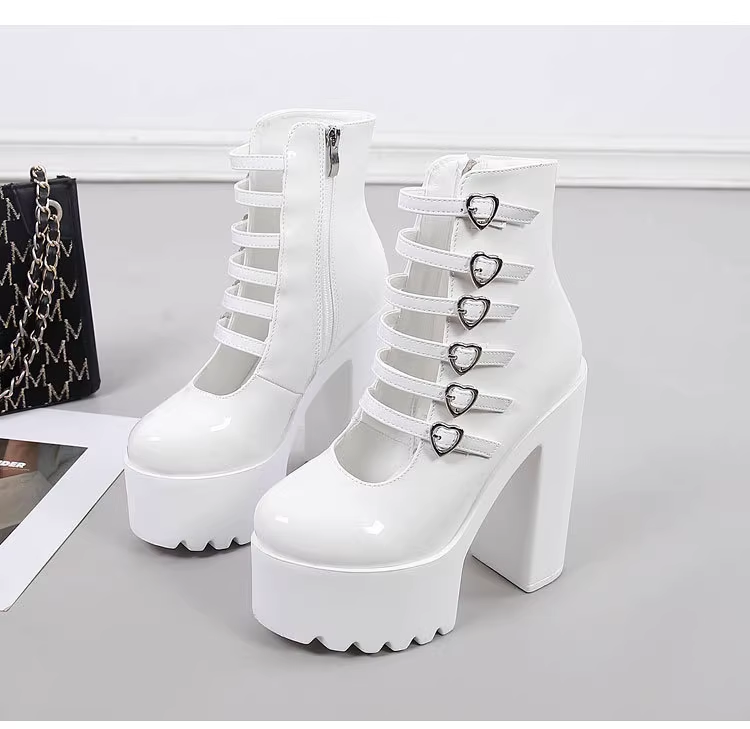 Platform Heeled Shoes