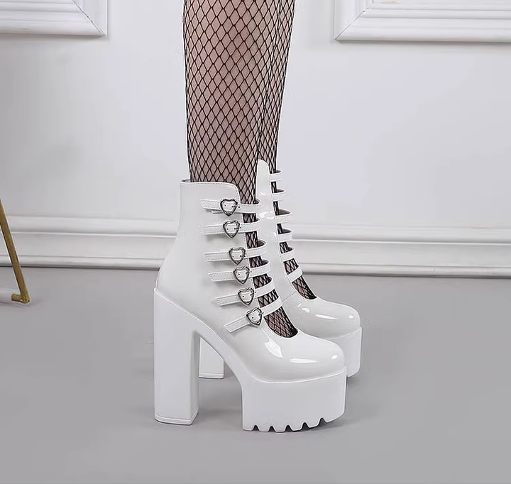 Platform Heeled Shoes