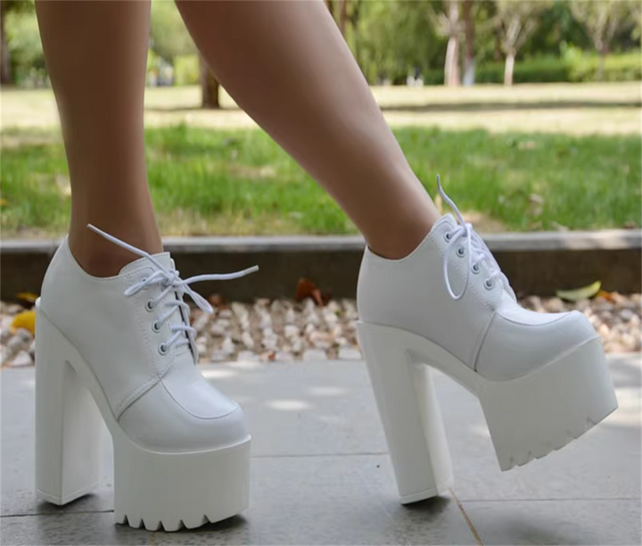 Platform Heeled Shoes