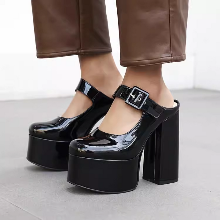 Platform Heeled Terlik