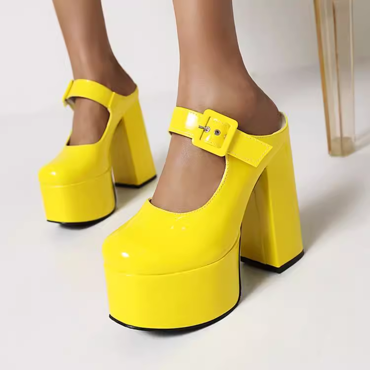 Platform Heeled Terlik